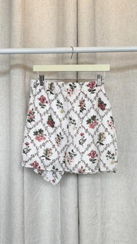 Botanical Tie Wrap Skort