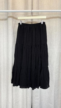 Smocked Waist Trellis Skirt