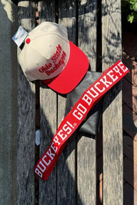 Ohio State Embroidered Bag Strap