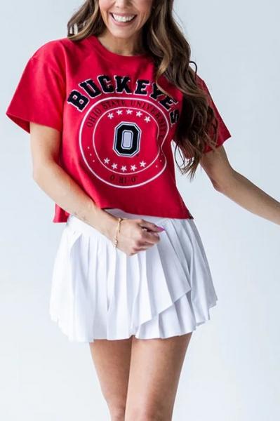 Buckeyes Embroidered Tee