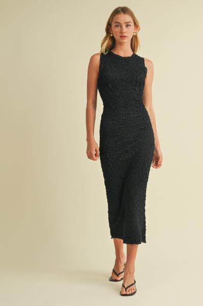 Jasper Crinkle Smocked Dress