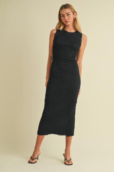 Jasper Crinkle Smocked Dress