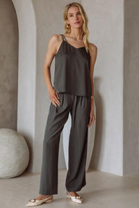 Recycled Fabric Dual Strap Cami