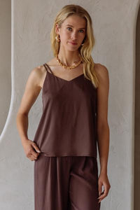 Recycled Fabric Dual Strap Cami