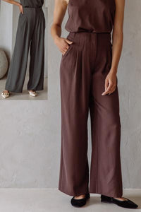 Recycled Wide Leg Pants