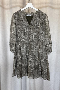 Amaletta Printed Dress