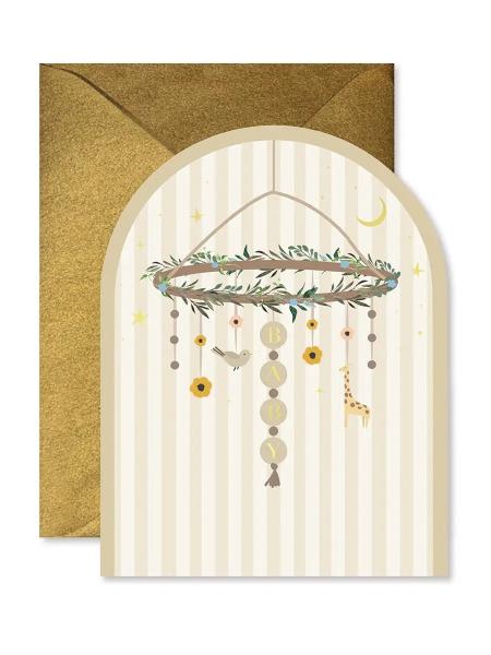 Baby Mobile Arch Card