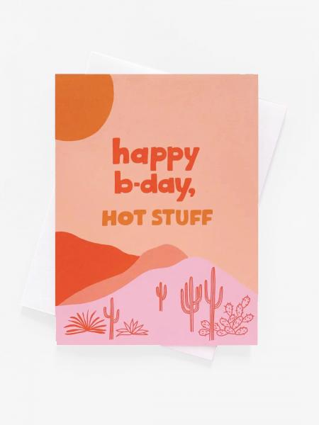 Hot Stuff Birthday Card