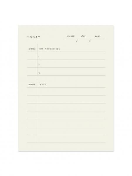To Do Today Block Notepad