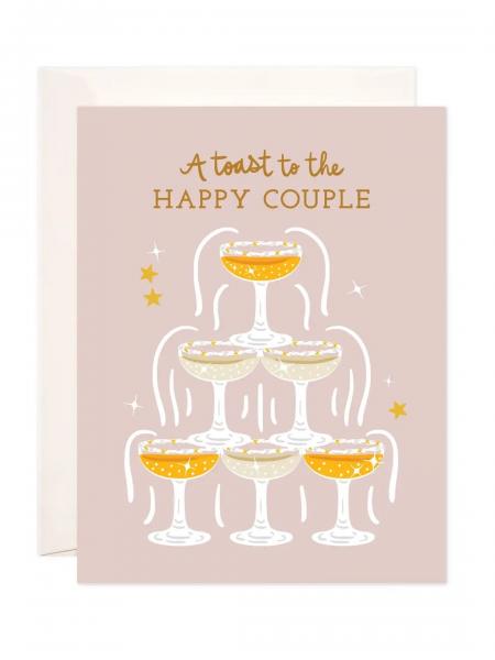 Toast Happy Couple Card