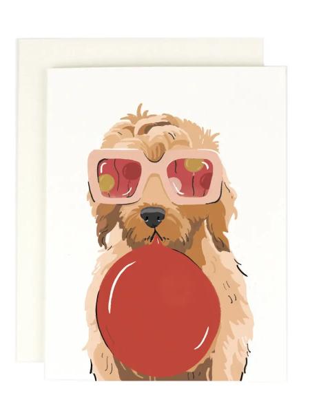 Balloon Dog Birthday Card