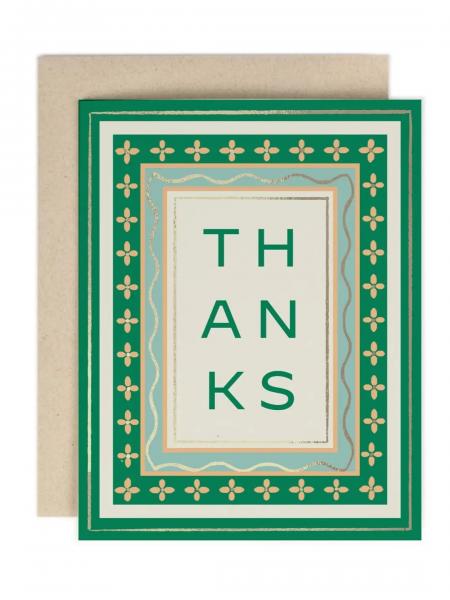 Framed Thanks Card