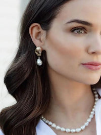 Bentley Freshwater Pearl Earrings