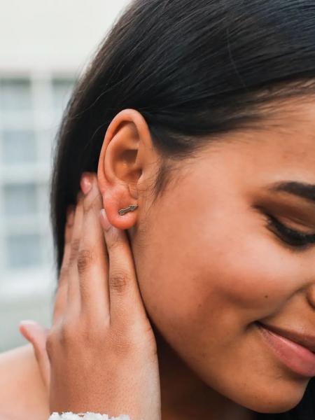 14K Plated Arrow Earrings