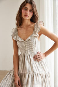 Heart Gingham Dress
