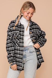Jamie Plaid Fleece Shirt