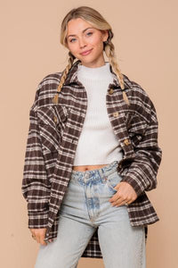 Jamie Plaid Fleece Shirt