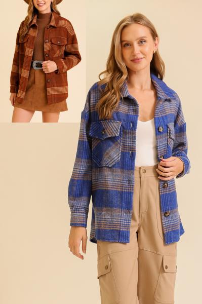 Wallaby Plaid Fleece Shirt