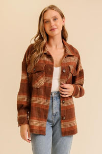 Wallaby Plaid Fleece Shirt