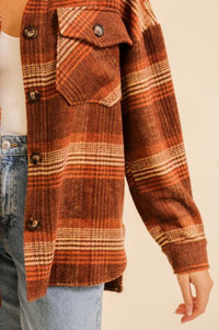 Wallaby Plaid Fleece Shirt