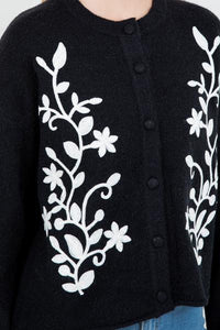 Filigree Embroidered Cardigan