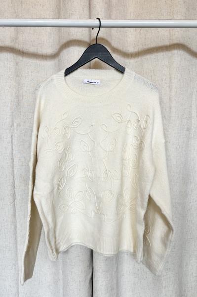 Enchanted Applique Sweater