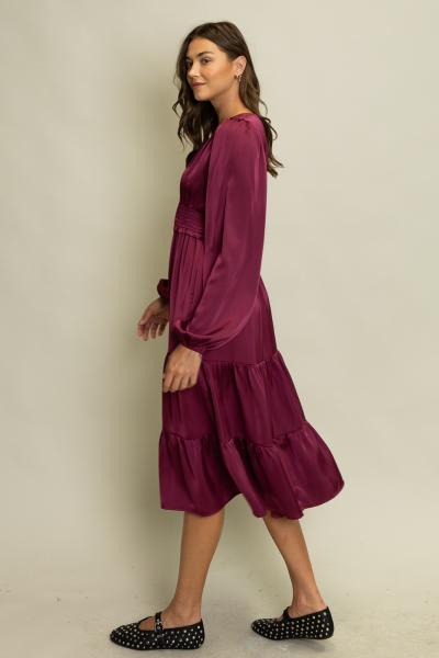 Satin Reenha Dress