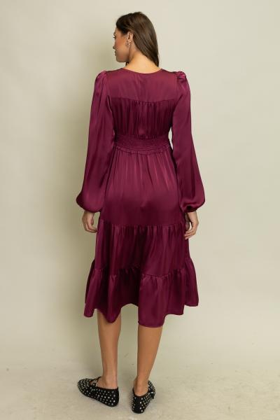 Satin Reenha Dress