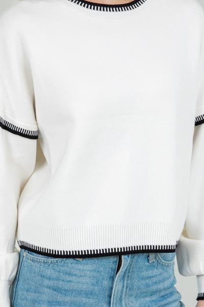Jordan Piano Hem Sweater