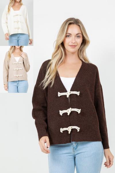 Nautical Toggle Cardigan