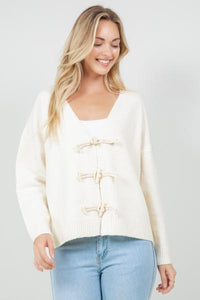 Nautical Toggle Cardigan