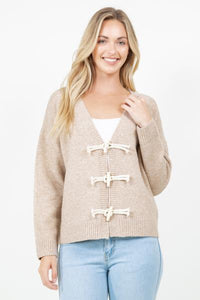 Nautical Toggle Cardigan