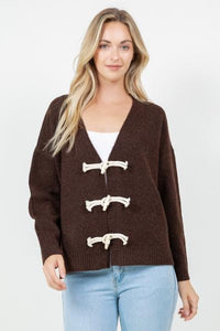 Nautical Toggle Cardigan