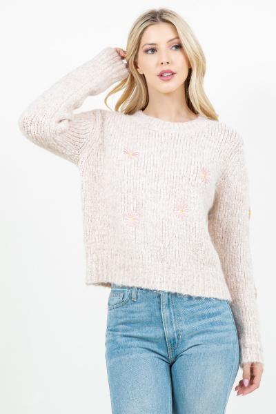 Daisy Detail Sweater