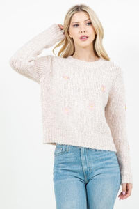 Daisy Detail Sweater