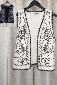 Perth Embroidered Vest