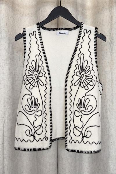 Perth Embroidered Vest