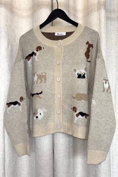 All the Puppies Cardigan
