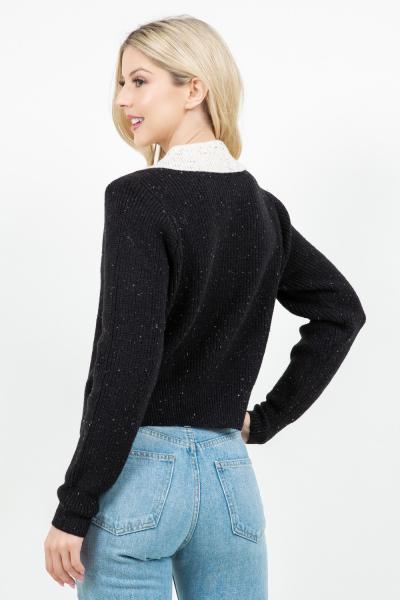 Pembroke Collared Cardigan