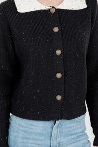 Pembroke Collared Cardigan