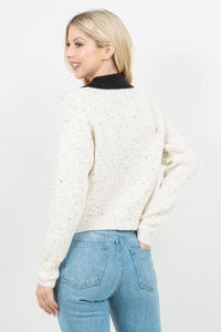 Pembroke Collared Cardigan