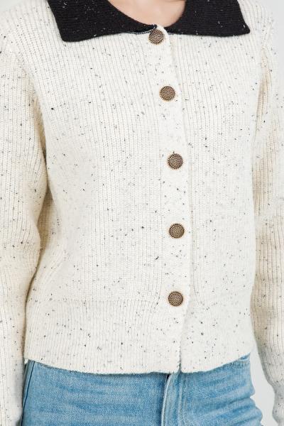 Pembroke Collared Cardigan