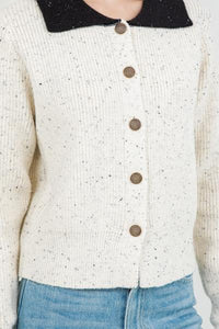 Pembroke Collared Cardigan