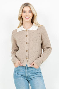 Pembroke Collared Cardigan