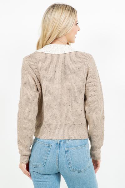 Pembroke Collared Cardigan