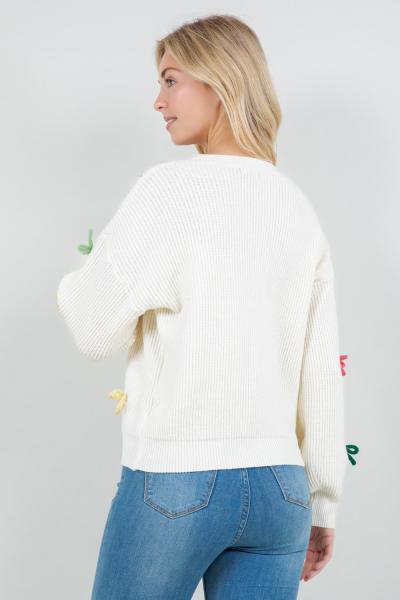 Prisma Bow Sweater