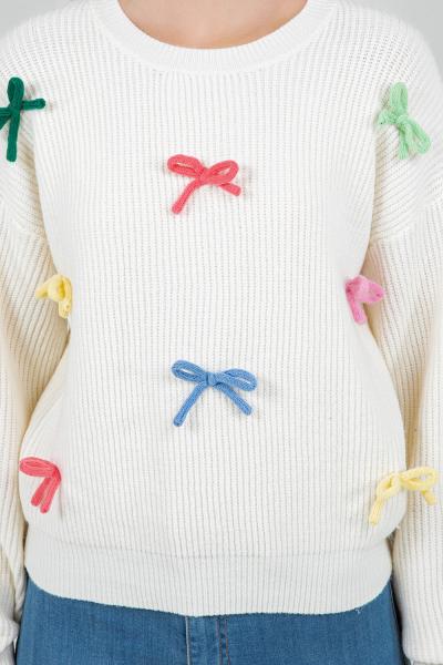 Prisma Bow Sweater