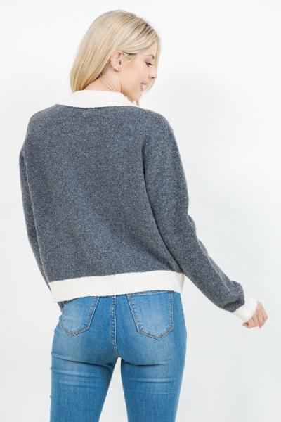 Lilford Contrast Cardigan