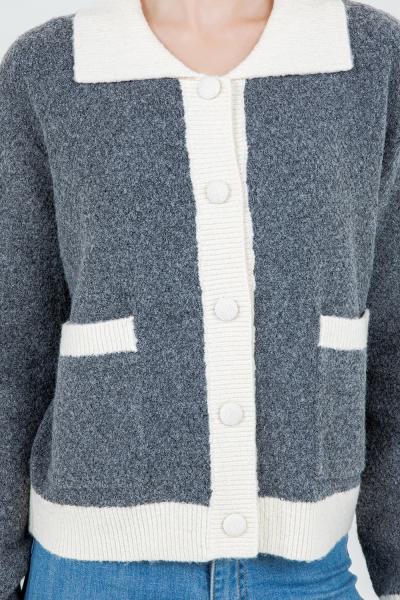 Lilford Contrast Cardigan