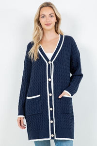 Nora Cable Cardigan
